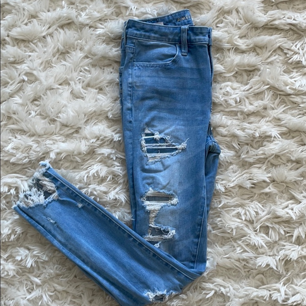 American Eagle jeans. Next level stretch